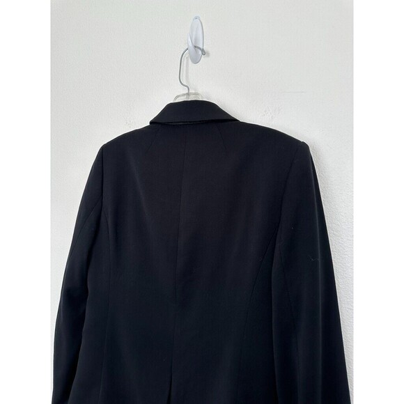 J. Crew Schoolboy Blazer Two Button Black Classic Work Women's Size Small K2899 - Picture 9 of 10